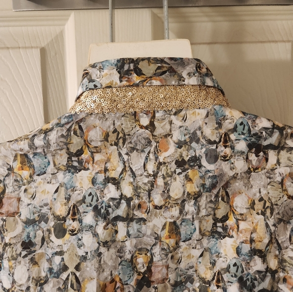 Georg Roth Jeweled Blouse - Picture 2 of 10